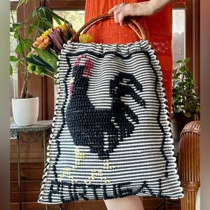 Vintage Portugal Souvenir Bag